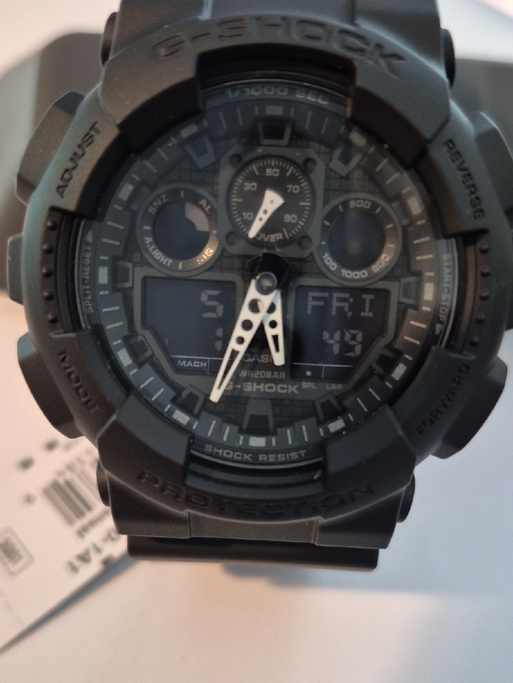Casio G-Shock Matte Black Analog-Digital Watch